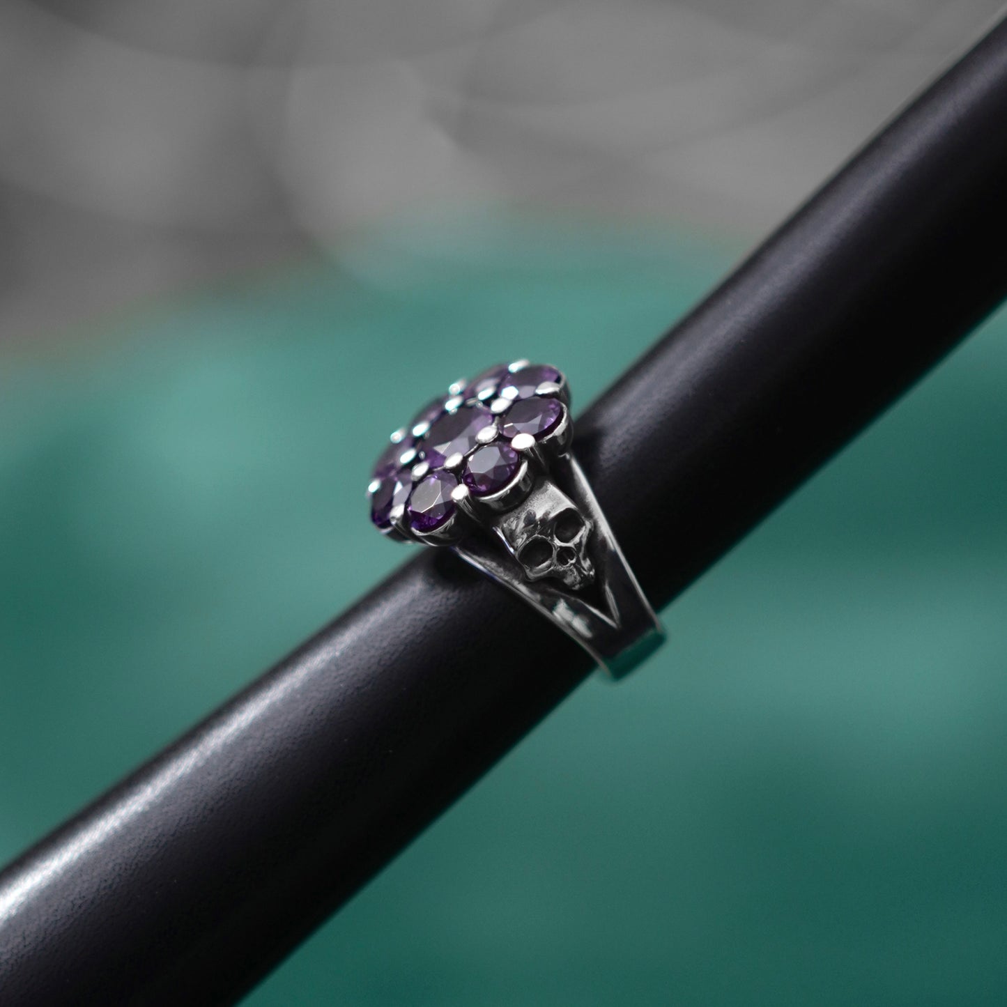 BORN TO DIE- Sterling silver ring