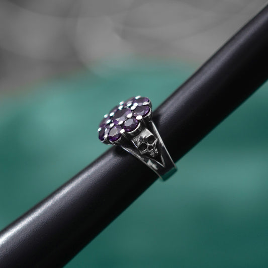 BORN TO DIE- Sterling silver ring